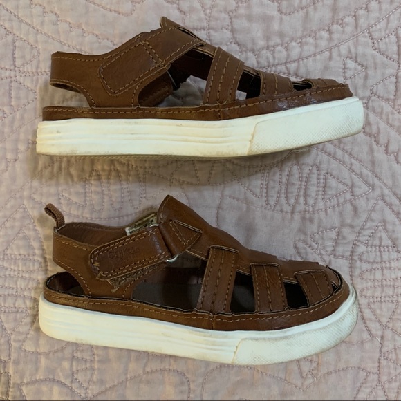OshKosh | Boys Faux Leather Sandals - Picture 4 of 6